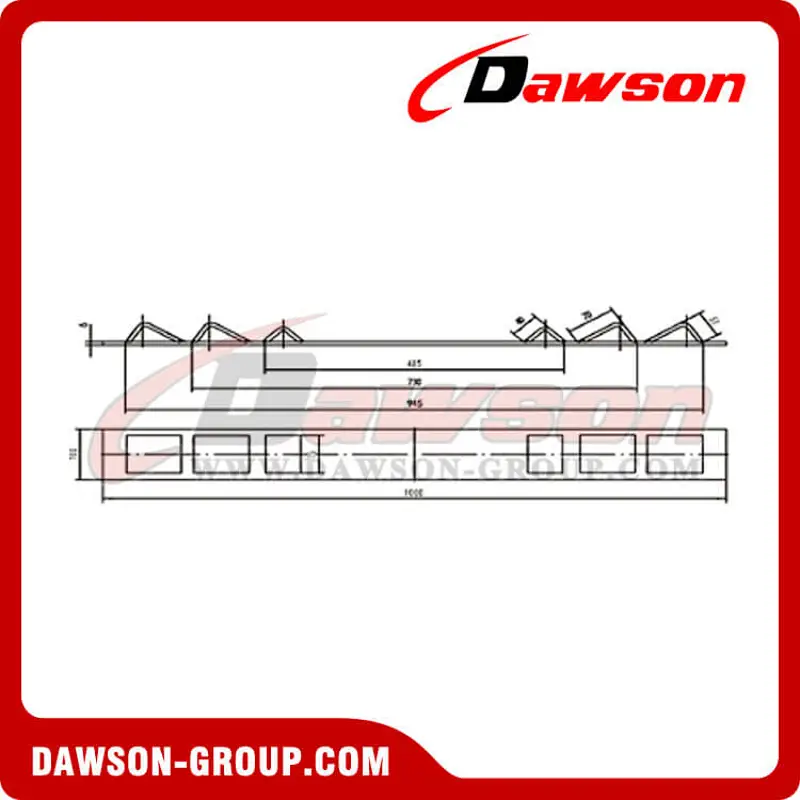 Light Duty Coil Rack - Flatbed Truck Winch Bars