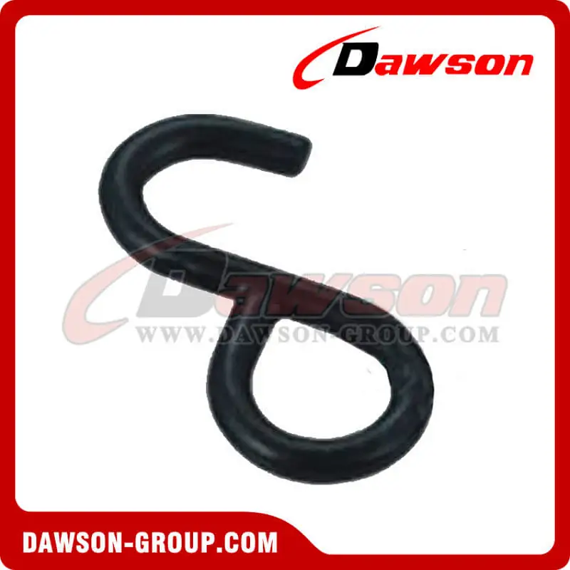 DSWHS007 BS 1250KG 2700LBS S Hook With Plastic Coating