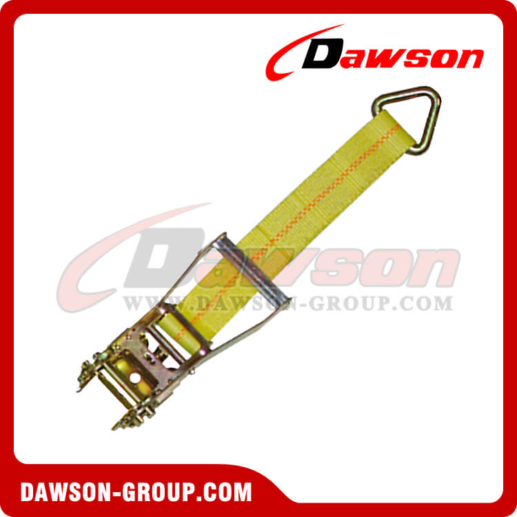 2 Ratchet Strap Short End with Forged Delta Ring - Dawson Group - china manufacturer supplier