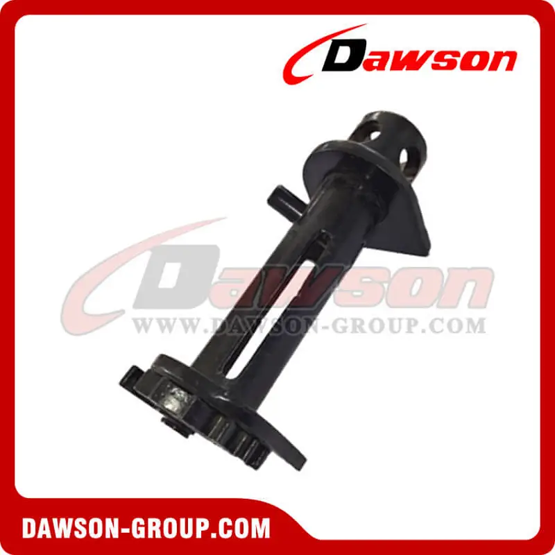 Double Leg Bracket Winches - Combination - Flatbed Truck Winches for Cargo Lashing Straps