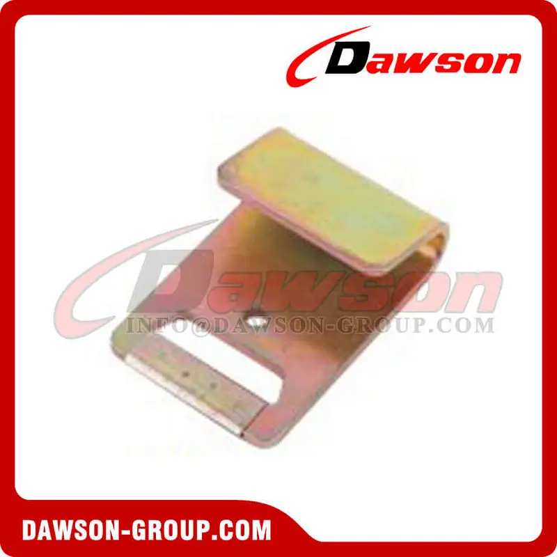 DSFH50401 B/S 5000KG/11000LBS 50MM 2'' Zinc Plated Flat Hook for Winch Strap