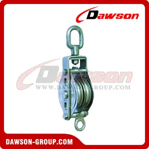 DS-B149 Stainless Ssteel Close Type Block With Double Wheel