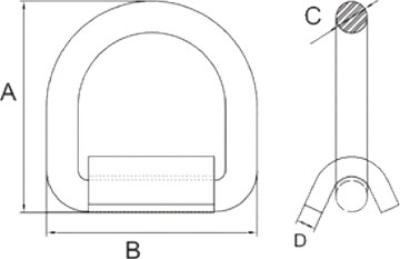 Forged D Ring - Dawson Group Ltd. - China Manufacturer, Supplier, Factory