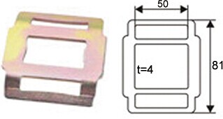 OWB5050-1 50mm One Way Buckle - Dawson Group Ltd. - China Manufacturer, Supplier, Factory