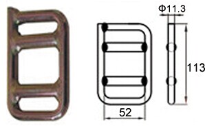 OWB5050W 50mm One Way Buckle - Dawson Group Ltd. - China Manufacturer, Supplier, Factory