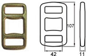 OWB4040 40mm One Way Buckle - Dawson Group Ltd. - China Manufacturer, Supplier, Factory