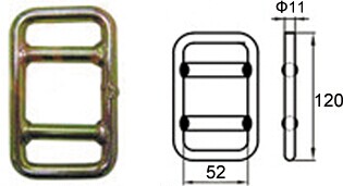 OWB5050WM 50mm One Way Buckle - Dawson Group Ltd. - China Manufacturer, Supplier, Factory