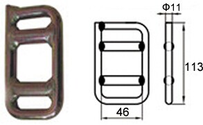 OWB4050W 40mm One Way Buckle - Dawson Group Ltd. - China Manufacturer, Supplier, Factory