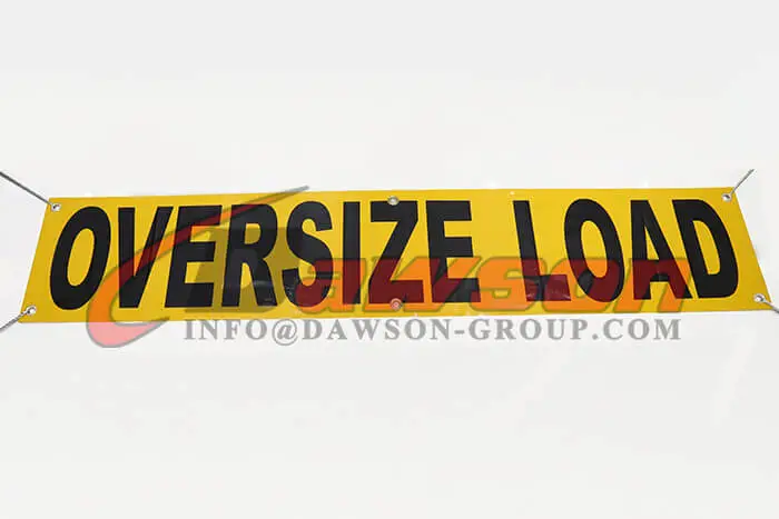 Oversized Load Banner with Rope - Dawson Group Ltd. - China Manufacturer, Factory