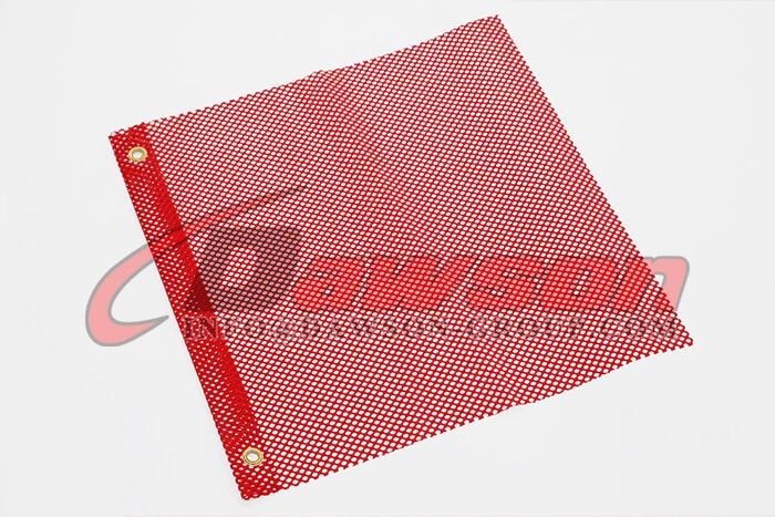 Orange Vinyl Coated Mesh Safety Replacement Flag- Dawson Group Ltd. - China Manufacturer, Supplier, Factory