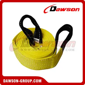 3 inch 1-Ply Nylon Recovery Tow Strap with 10 inch Cordura Eyes