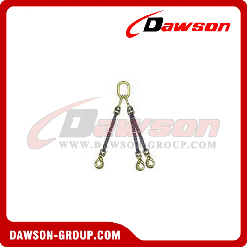 Synthetic Multi-Leg Bridle Lifting Slings 3-LEG - Synthetic Bridle Slings