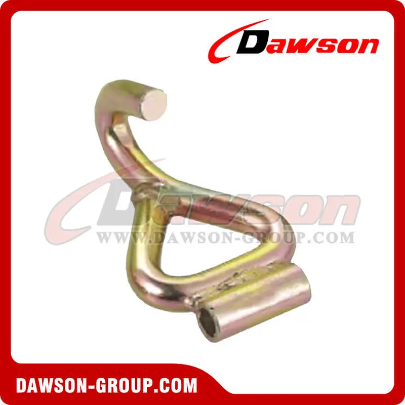 DSWH018B BS 5000KG  11000LBS 50mm Single J Hooks with Tube