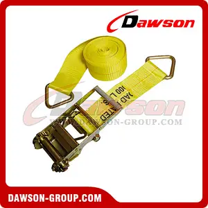 4 inch Ratchet Strap with Delta Ring