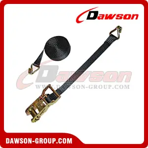 1 inch Ratchet Strap with Wire Hooks