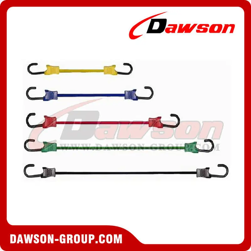 Three-part Type Elastic Cords With 6 Iron Hooks ES-0310