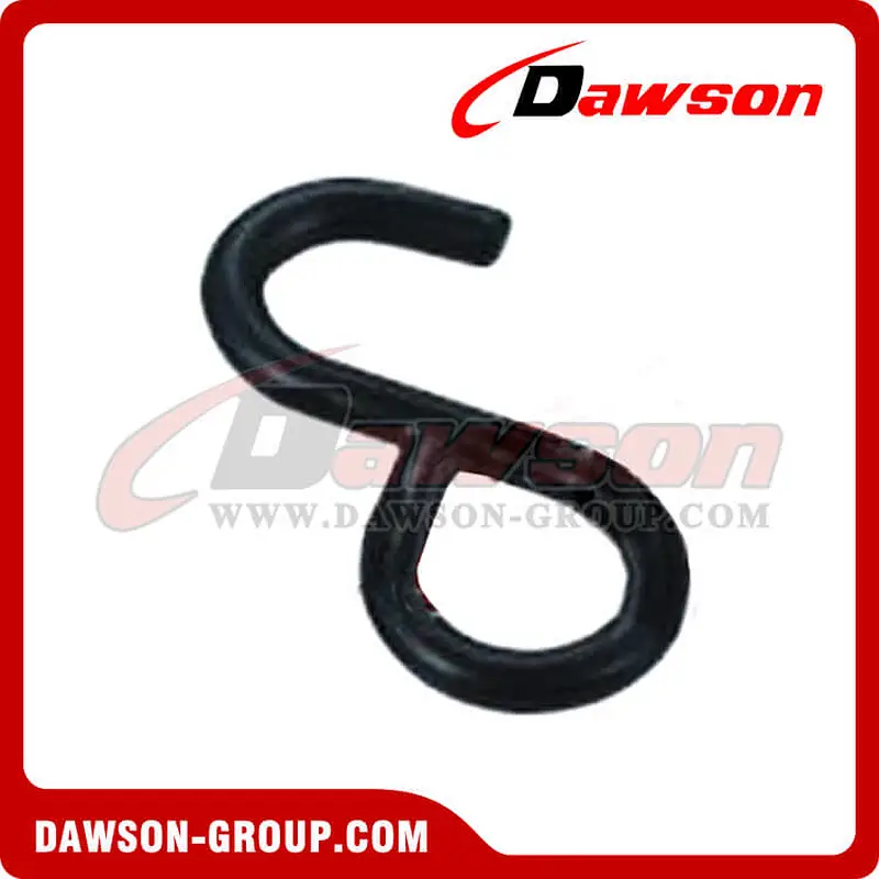 DSWHS015 BS 600KG  1320LBS S Hook With Plastic Coating