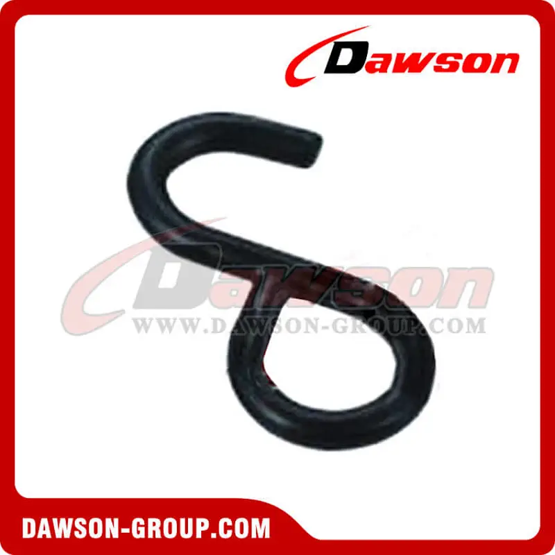 DSWHS015 BS 600KG 1320LBS S Hook With Plastic Coating