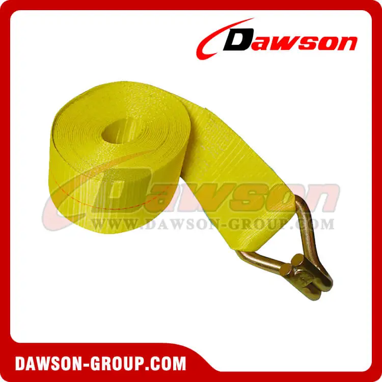 4 x 27' Winch Strap with Wire Hook - Dawson Group - china manufacturer supplier