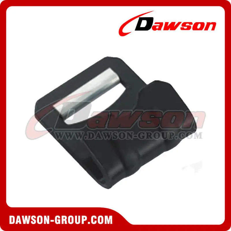 DSWH031 BS 8000KG / 17600LBS 75mm Black Powder Coated Flat Hooks