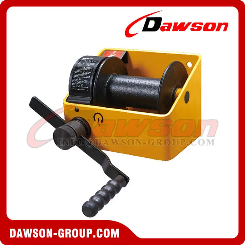 DSHW-A TYPE 250kg-1000kg Worm Gear Hand Lifting Winch with CE Certificate