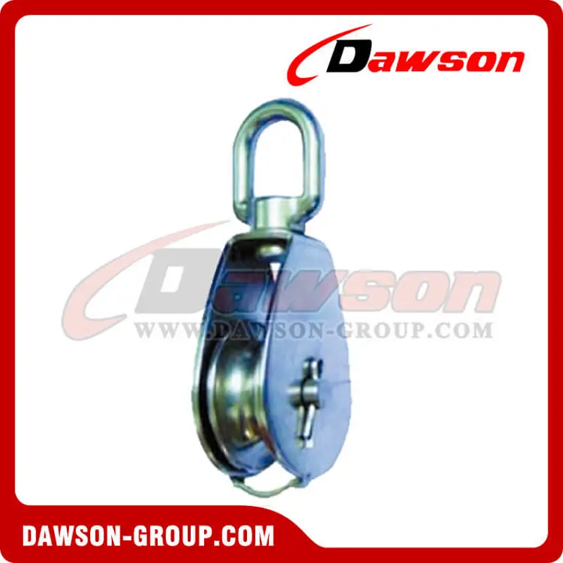DS-B146 Stainless Steel Swivel Block With Single Wheel