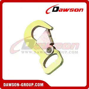 DSWH038 BS 1500KG / 3300LBS 25mm Metal Flat Snap Hook