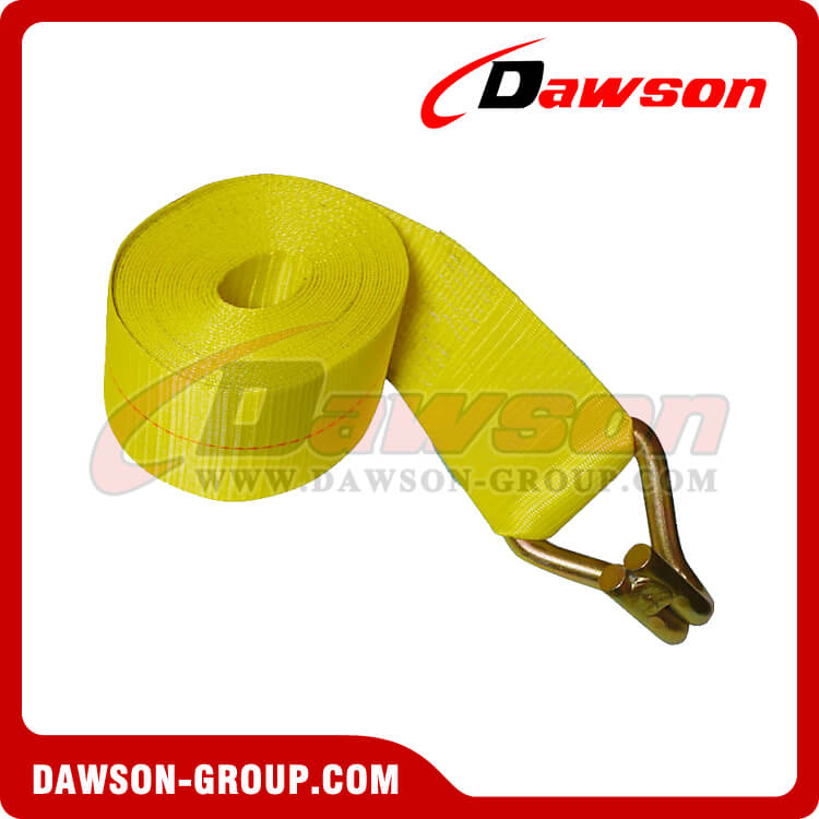 4 Winch Strap with Wire Hook - Dawson Group - china manufacturer supplier