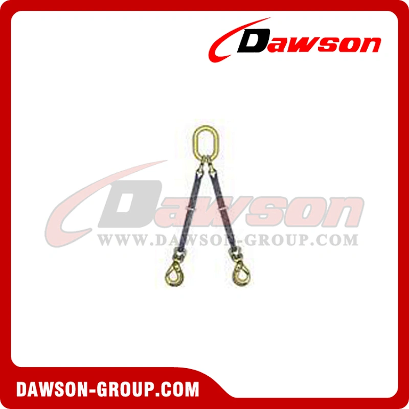 Double Leg Bridle Lifting Slings - Synthetic Bridle Slings