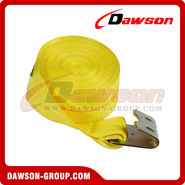4 x 27' Winch Strap with Flat Hook - Dawson Group - china manufacturer supplier