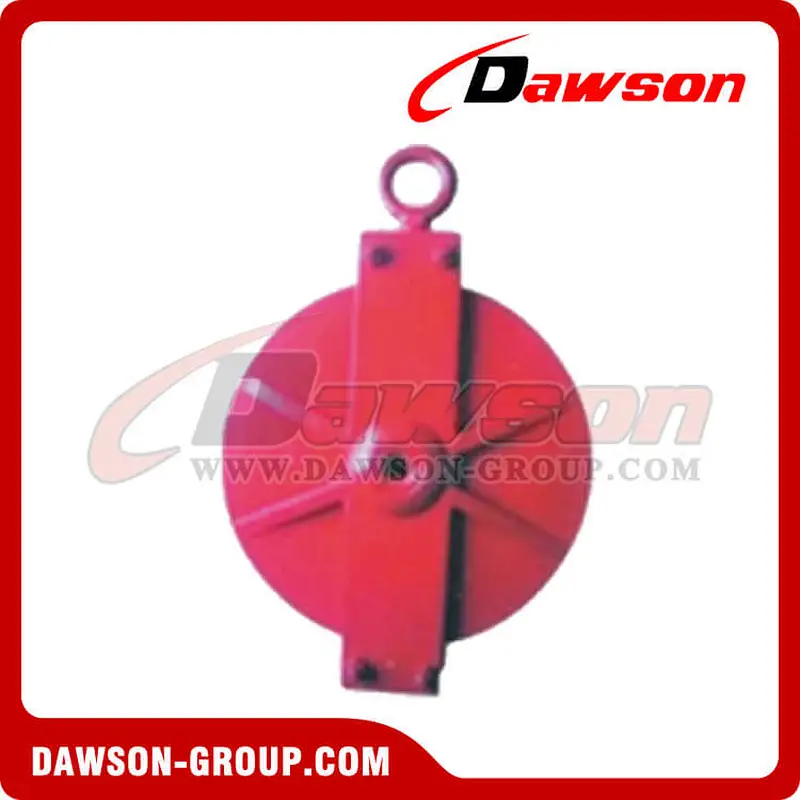 DS-B165 Red Snatch Block With Eye