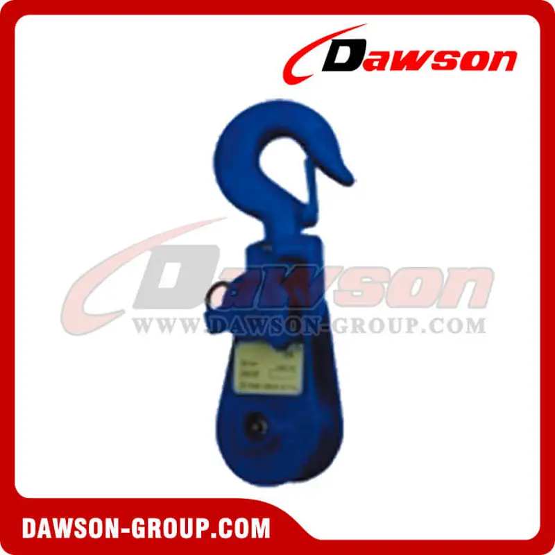 DS-B163 H418 European Type Snatch Block With Hook