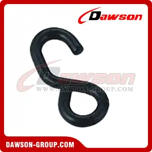 DSWHS006 BS 1300KG  2800LBS S Hook With Plastic Coating