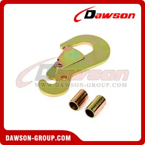 DSFHT3001 B/S3000KG/6600LBS Flat Snap Hook with Tube