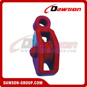 DS-B166 Red Snatch Block With Eye