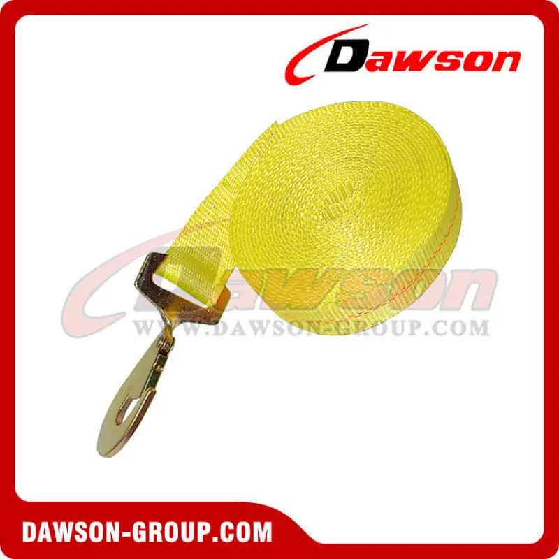 2 inch Winch Strap with Twisted Snap Hook