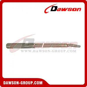 Combination Winch Bar - Mushroom Tip - Chrome - Flatbed Truck Winch Bars