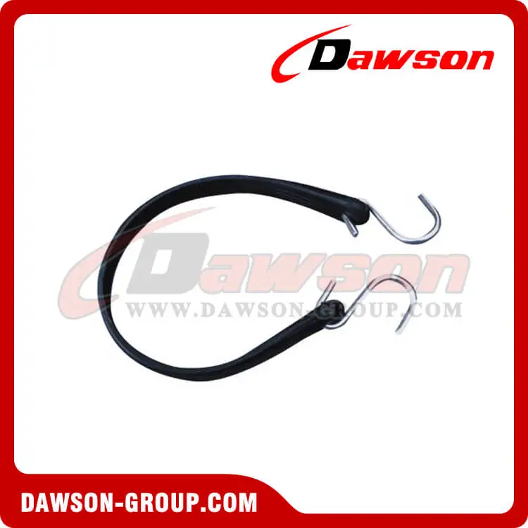 Flat Type Rubber Tie Down Straps With 2 Hooks ES-0150