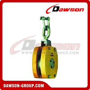 DS-B140 JIS Ship's Wooden Block Single With Shackle