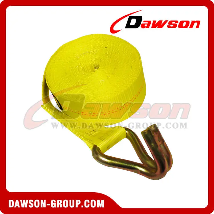 3 x 27' Winch Strap with Wire Hooks - Dawson Group - china manufacturer supplier