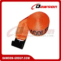 4 inch Winch Strap with Flat Hook