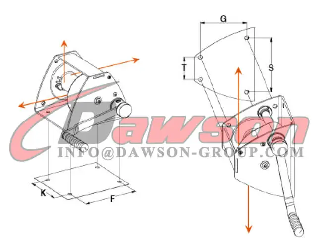 Hand Spur gear Winch - Dawson Group Ltd. - China Supplier, Factory Hand Spur gear Winch - Dawson Group Ltd. - China Supplier, Factory