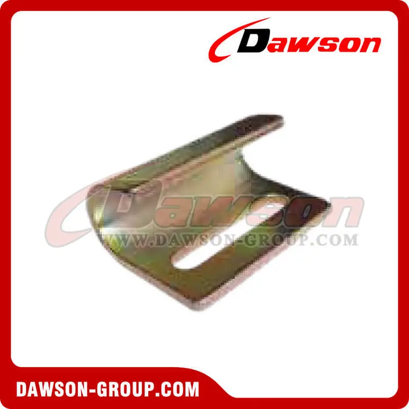 H30-0104 BS 2000KG/4400LBS 2 inch Zinc Plated Flat Hook for Webbing