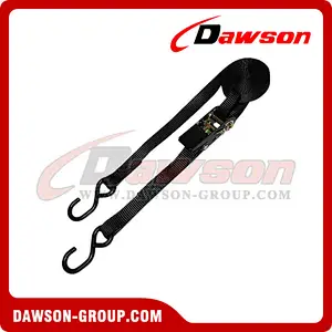 1 inch 10 feet Ratchet Strap with S-Hook 3000lbs