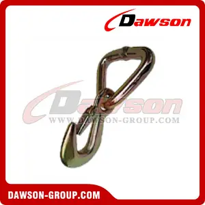 HK-6+6004 BS 5000kgs11000lbs Forged Eye Hook with Triangle Ring