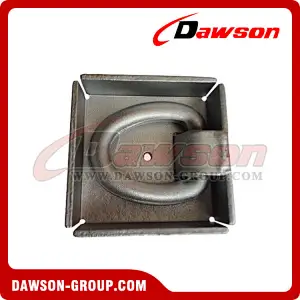 PPE-1 BS 6000kgs/13200lbs Surfaced Mounted D Ring - Pan Fitting
