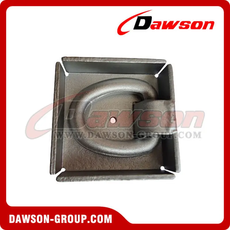 PPE-1 BS 6000kgs/13200lbs Surfaced Mounted D Ring - Pan Fitting
