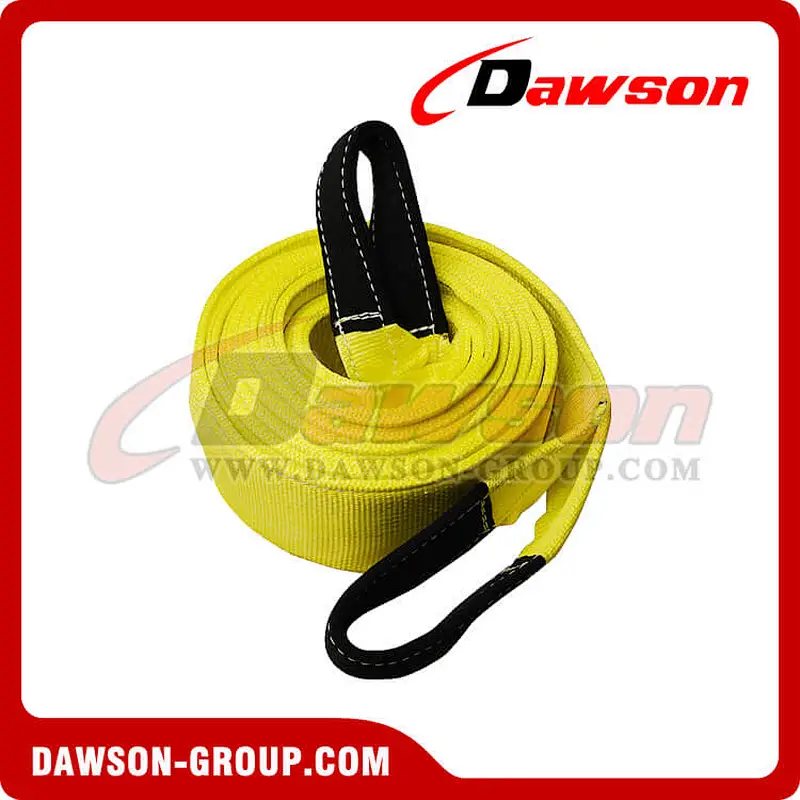 4 inch 2-Ply Nylon Recovery Tow Strap with 10 inch Cordura Eyes