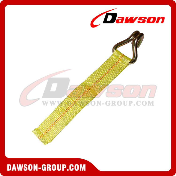 2 Ratchet Strap Short End with Wire Hook No Ratchet - Dawson Group - china manufacturer supplier