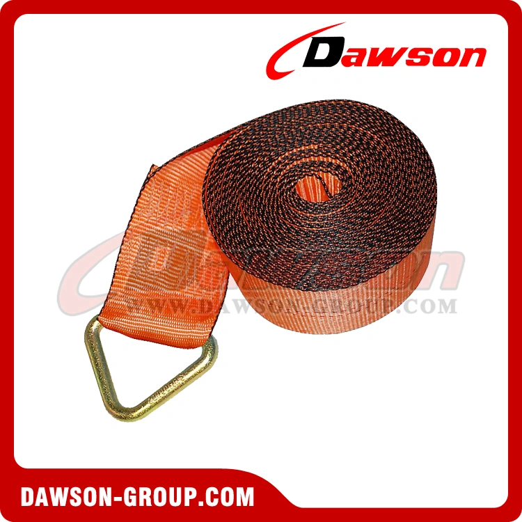 4 Custom Winch Strap with Delta Ring and Edge Protector - Dawson Group - china manufacturer supplier